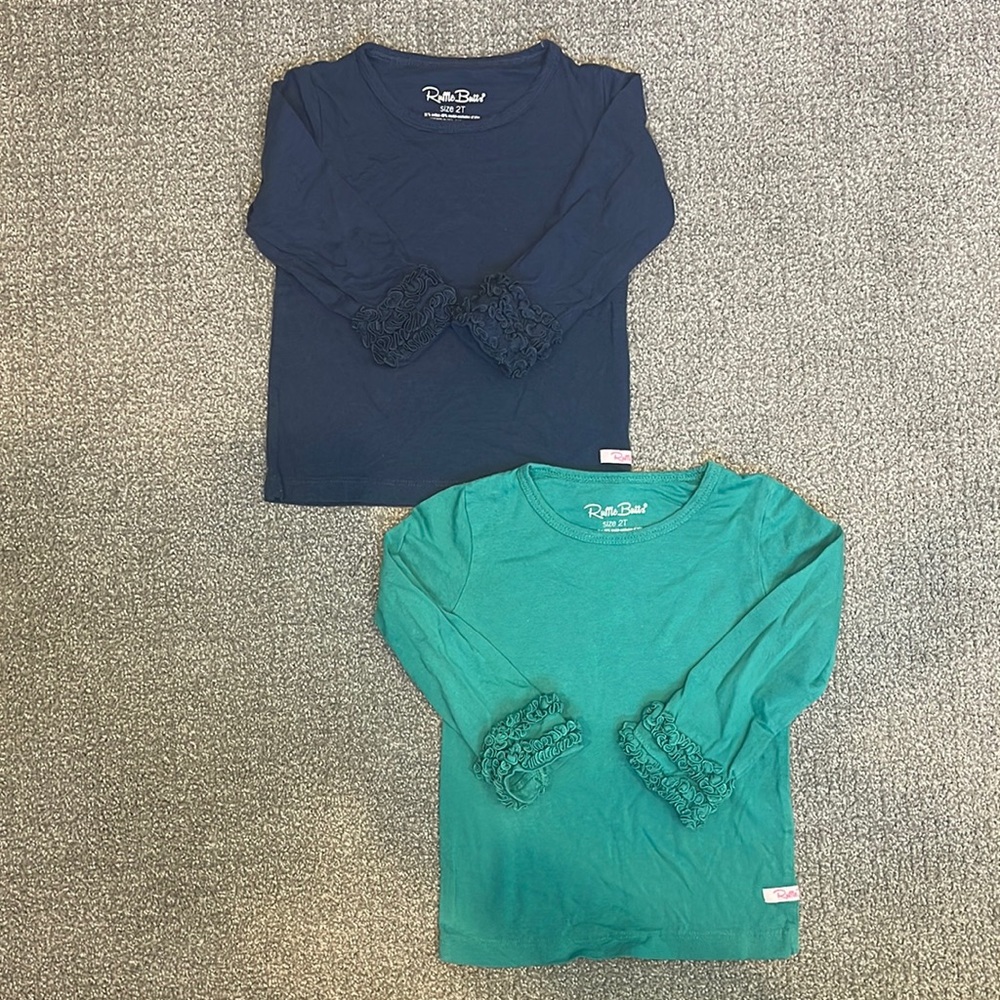 RuffleButts 2T toddler girls shirts